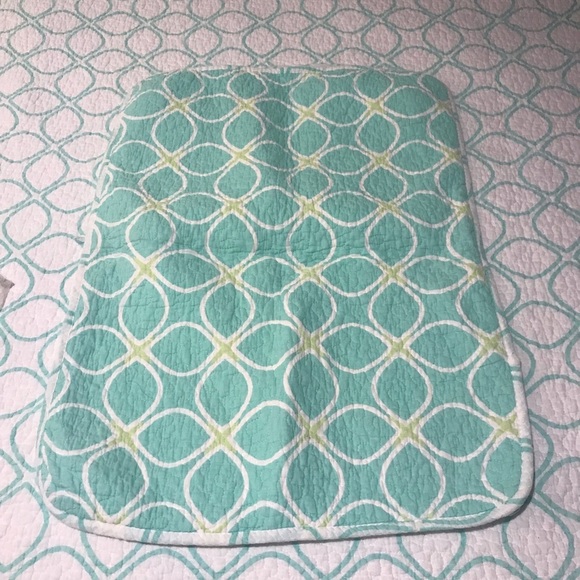 Max Studio Twin Bed Quilt Set Teal Floral Print - Picture 8 of 15